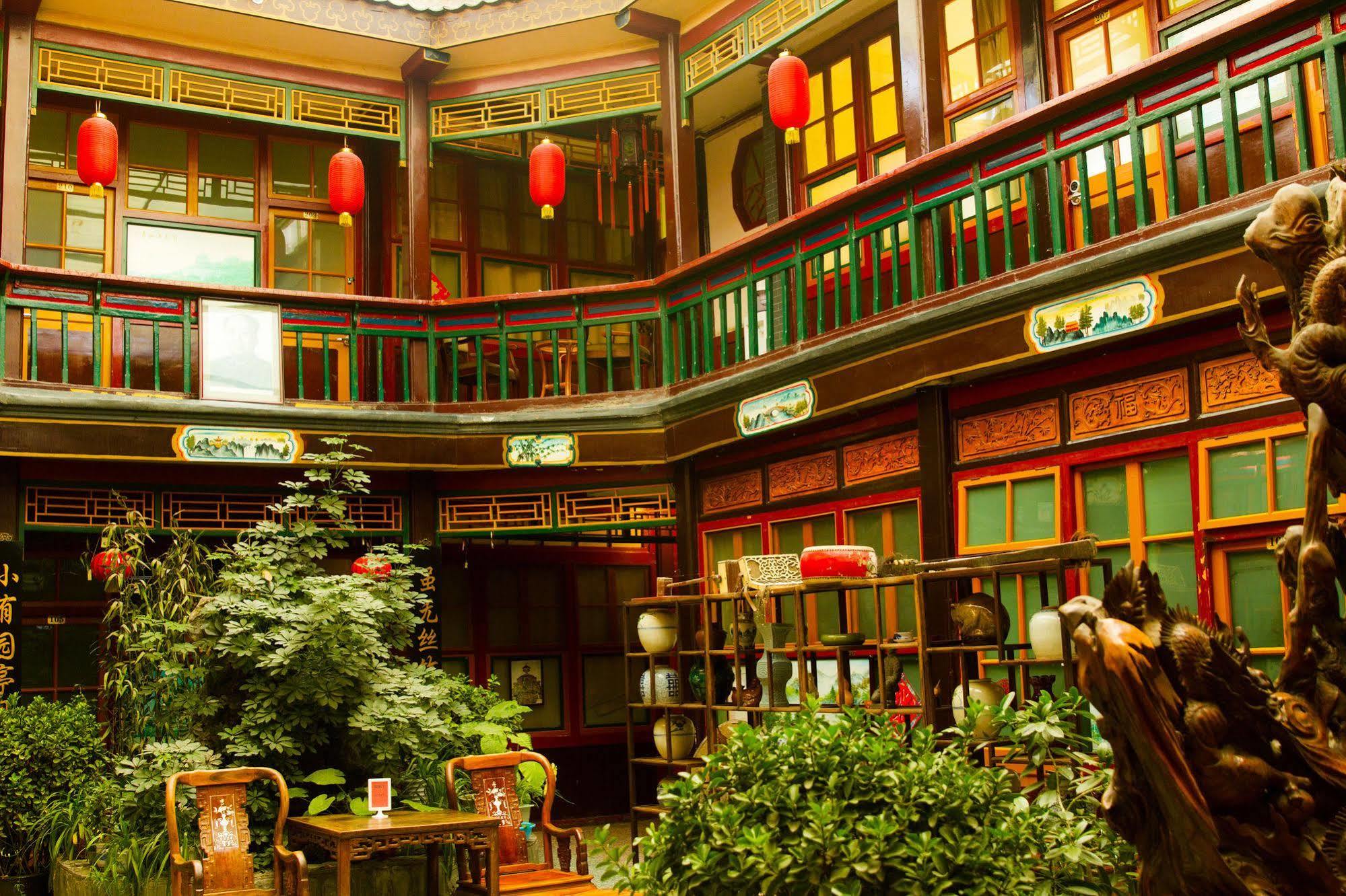 Ostello Beijing Leo Courtyard Esterno foto